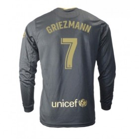 Jalkapallo Pelipaidat FC Barcelona Antoine Griezmann 7 Vieraspaita 2020-2021 Pitkähihainen